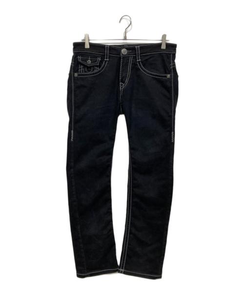 TRUE RELIGION（トゥルー レリジョン）TRUE RELIGION (トゥルー レリジョン) デニムパンツ ブラック サイズ:30の古着・服飾アイテム