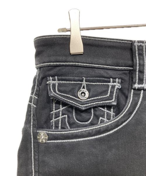 TRUE RELIGION（トゥルー レリジョン）TRUE RELIGION (トゥルー レリジョン) デニムパンツ ブラック サイズ:30の古着・服飾アイテム