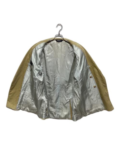 POLO RALPH LAUREN（ポロ・ラルフローレン）POLO RALPH LAUREN (ポロ・ラルフローレン) 90’S 　コーデュロイダブルジャケット ベージュ サイズ:40Rの古着・服飾アイテム