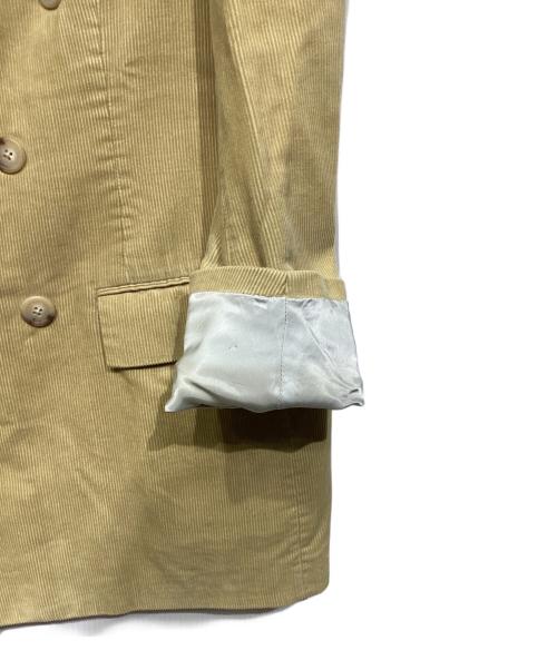 POLO RALPH LAUREN（ポロ・ラルフローレン）POLO RALPH LAUREN (ポロ・ラルフローレン) 90’S 　コーデュロイダブルジャケット ベージュ サイズ:40Rの古着・服飾アイテム