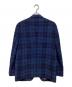 KENT&CURWEN (ケント・アンド・カーウェン) Harris Tweed (ハリスツイード) ツイード テーラードジャケット ブルー サイズ:-：8000円