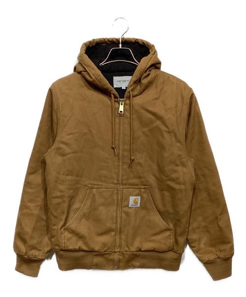 Carhartt WIP（カーハート ワークインプログレス）Carhartt WIP (カーハート ワークインプログレス) アクティブジャケット　I028426.HZ.01.03 ブラウン サイズ:Sの古着・服飾アイテム