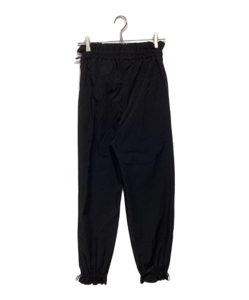 OMMO（オーエムエムオー）OMMO (オーエムエムオー) GATHER TAPERED PT  ブラック サイズ:36の古着・服飾アイテム