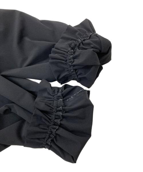 OMMO（オーエムエムオー）OMMO (オーエムエムオー) GATHER TAPERED PT  ブラック サイズ:36の古着・服飾アイテム