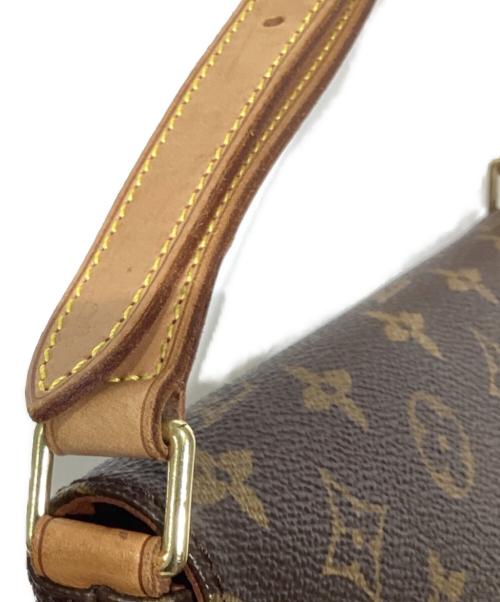 LOUIS VUITTON（ルイ ヴィトン）LOUIS VUITTON (ルイ ヴィトン) M51257　ミュゼットタンゴ ショートストラップ ブラウンの古着・服飾アイテム