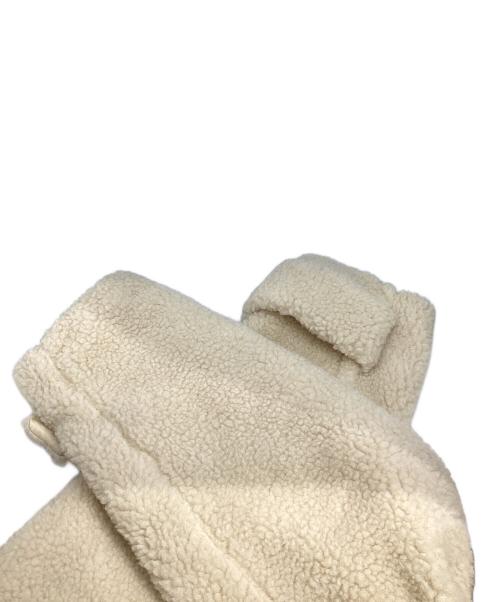 CLANE（クラネ）CLANE (クラネ) RIDGE POCKET BOA OVER COAT（リッジ ポケット ボア オーバー コート) ホワイト サイズ:1の古着・服飾アイテム