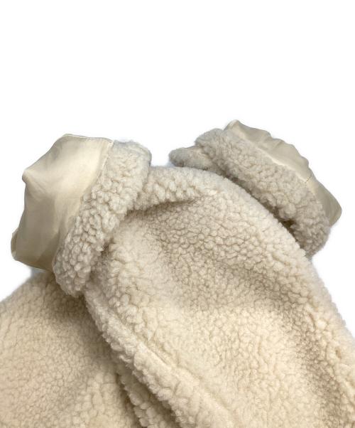 CLANE（クラネ）CLANE (クラネ) RIDGE POCKET BOA OVER COAT（リッジ ポケット ボア オーバー コート) ホワイト サイズ:1の古着・服飾アイテム