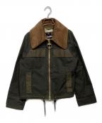 Barbourバブアー）の古着「Beauly ワックス コットン ブルゾン　242LWX1400」｜オリーブ