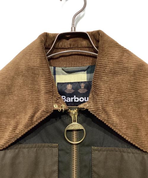 Barbour（バブアー）Barbour (バブアー) Beauly ワックス コットン ブルゾン　242LWX1400 オリーブ サイズ:8の古着・服飾アイテム