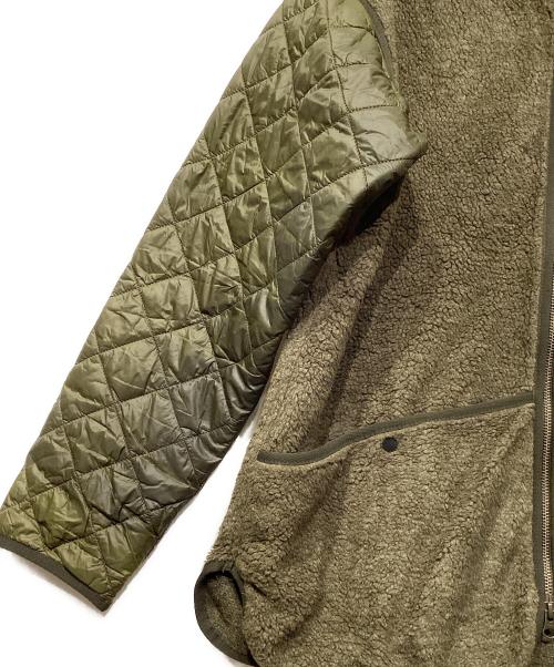 Barbour（バブアー）Barbour (バブアー) Heritage + Flight Hybrid キルティングボアライナージャケット　242MLI0055 グリーン サイズ:Mの古着・服飾アイテム