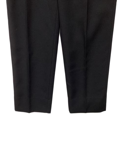 INTERIM（インテリム）INTERIM (インテリム) 2タック ワイドテーパードスラックス ブラック サイズ:3の古着・服飾アイテム