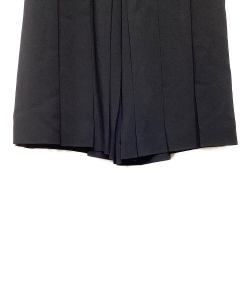 GUCCI（グッチ）GUCCI (グッチ) インターロッキングGプリーツパンツ　596968 Z8AHU ブラック サイズ:38の古着・服飾アイテム