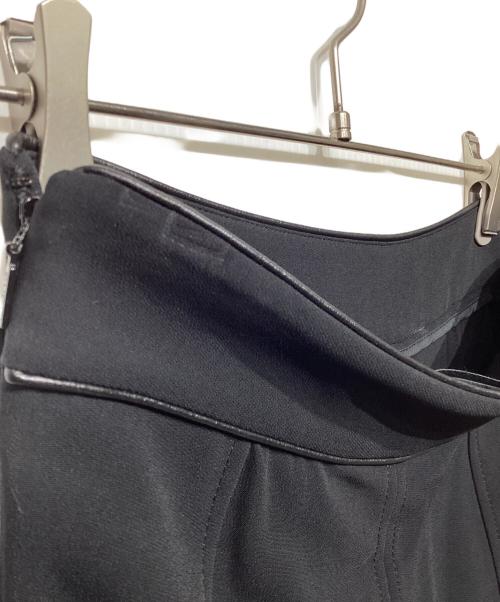 GUCCI（グッチ）GUCCI (グッチ) インターロッキングGプリーツパンツ　596968 Z8AHU ブラック サイズ:38の古着・服飾アイテム