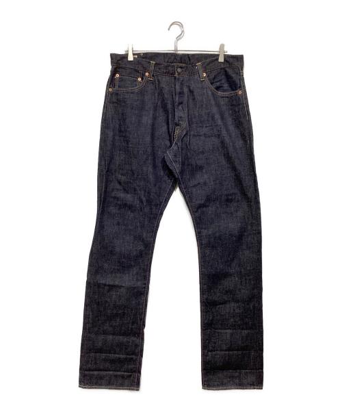 MOMOTARO JEANS（桃太郎ジーンズ）MOMOTARO JEANS (桃太郎ジーンズ) ウルトラマンタロウ　コラボ　デニムパンツ インディゴ サイズ:36の古着・服飾アイテム