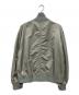 MAISON SPECIAL (メゾンスペシャル) Different Material Docking Prime-Over Zip Blouson グレー サイズ:02：10000円