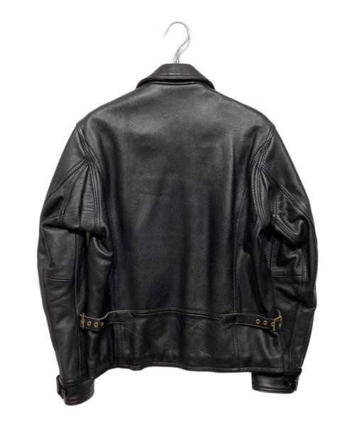 AVIREX（アヴィレックス）AVIREX (アヴィレックス) J-4LIGHT レザージャケット　2191002 ブラック サイズ:Lの古着・服飾アイテム