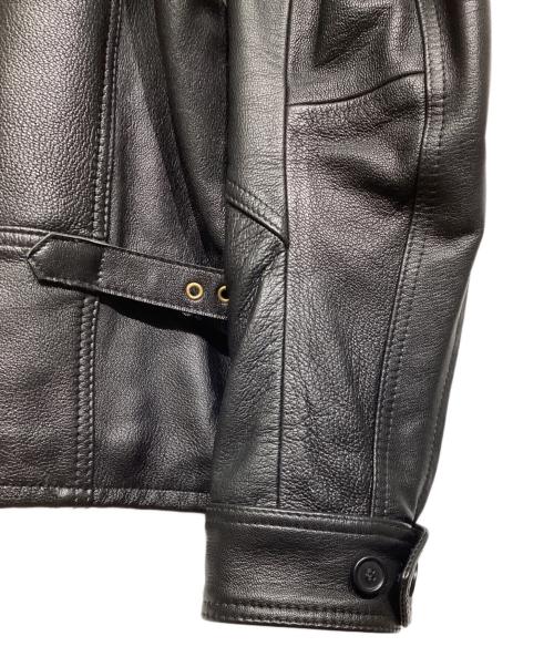 AVIREX（アヴィレックス）AVIREX (アヴィレックス) J-4LIGHT レザージャケット　2191002 ブラック サイズ:Lの古着・服飾アイテム