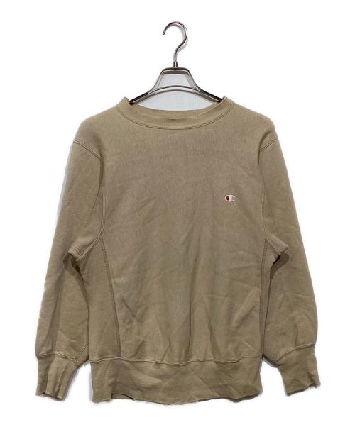 Champion（チャンピオン）Champion (チャンピオン) 90’ｓ　リバースウィーブスウェット ブラウン サイズ:MEDIUMの古着・服飾アイテム
