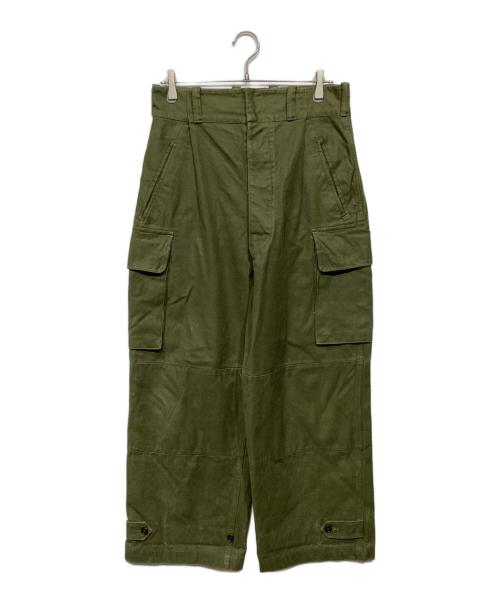 French Army（フランス軍）French Army (フレンチアーミー) M-47前期型カーゴパンツ グリーン サイズ:35の古着・服飾アイテム