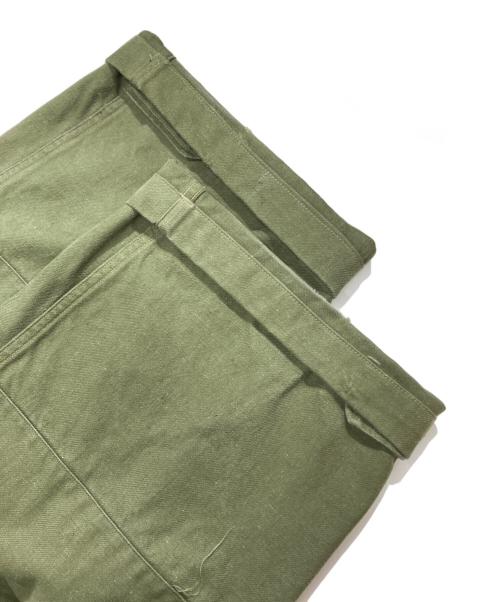 French Army（フランス軍）French Army (フレンチアーミー) M-47前期型カーゴパンツ グリーン サイズ:35の古着・服飾アイテム