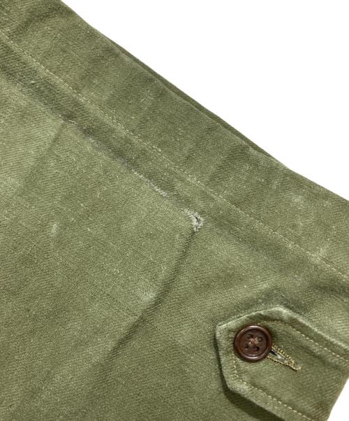 French Army（フランス軍）French Army (フレンチアーミー) M-47前期型カーゴパンツ グリーン サイズ:35の古着・服飾アイテム