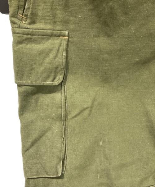 French Army（フランス軍）French Army (フレンチアーミー) M-47前期型カーゴパンツ グリーン サイズ:35の古着・服飾アイテム