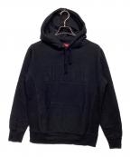 SUPREMEシュプリーム）の古着「Embroidered Outline Hooded Sweatshirt」｜ブラック