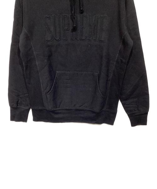 SUPREME（シュプリーム）SUPREME (シュプリーム) Embroidered Outline Hooded Sweatshirt ブラック サイズ:Sの古着・服飾アイテム