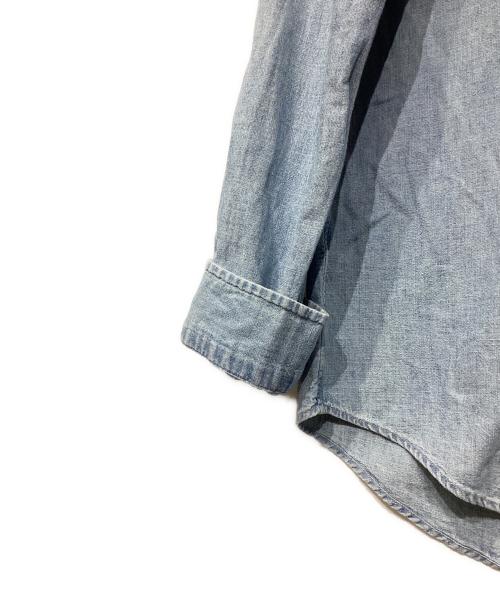 RALPH LAUREN（ラルフローレン）RALPH LAUREN (ラルフローレン) ダンガリーシャツ ライトインディゴ サイズ:Mの古着・服飾アイテム