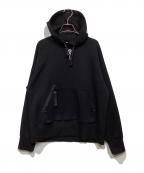OMMOオーエムエムオー）の古着「LOGO HOODIE 882340610201」｜ブラック