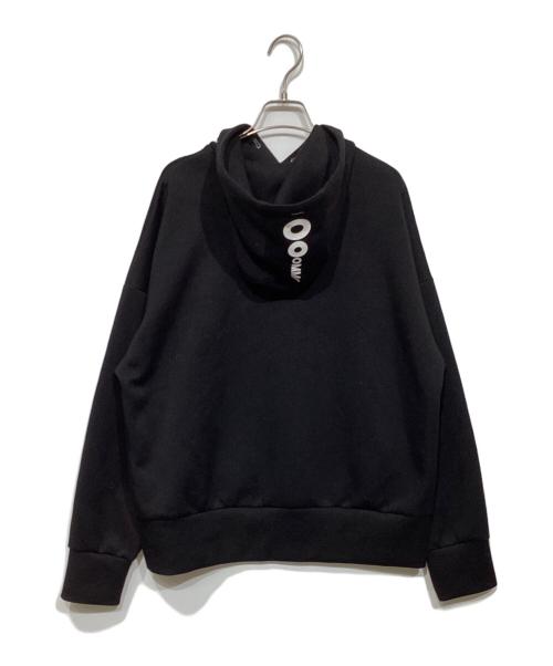 OMMO（オーエムエムオー）OMMO (オーエムエムオー) LOGO HOODIE 882340610201 ブラック サイズ:36の古着・服飾アイテム