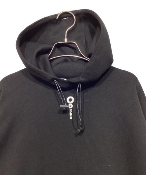 OMMO（オーエムエムオー）OMMO (オーエムエムオー) LOGO HOODIE 882340610201 ブラック サイズ:36の古着・服飾アイテム