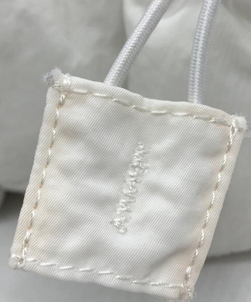 OMMO（オーエムエムオー）OMMO (オーエムエムオー) 2WAY SHOULDER BAG ホワイトの古着・服飾アイテム