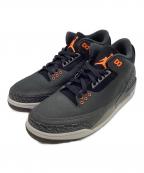 NIKEナイキ）の古着「Air Jordan 3 Retro "Fear" CT8532-080」｜グレー