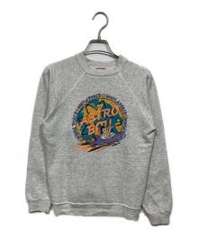 Hanes（ヘインズ）の古着「90’S 鉄腕アトム　ラグランスウェット」｜グレー