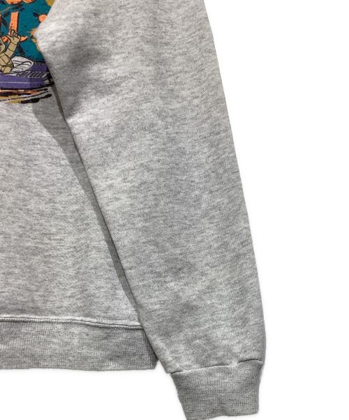 Hanes（ヘインズ）Hanes (ヘインズ) 90’S 鉄腕アトム　ラグランスウェット グレー サイズ:L（14-16）の古着・服飾アイテム