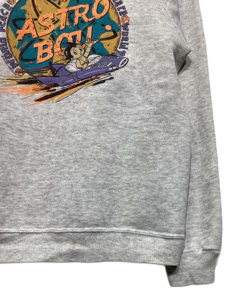 Hanes（ヘインズ）Hanes (ヘインズ) 90’S 鉄腕アトム　ラグランスウェット グレー サイズ:L（14-16）の古着・服飾アイテム