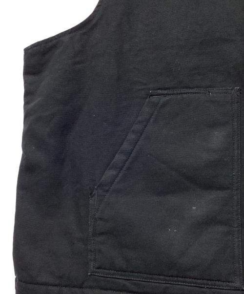 CarHartt（カーハート）CarHartt (カーハート) 裏ボアダックベスト　0V4277-M ブラック サイズ:2XLの古着・服飾アイテム