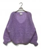 AMERICANDREAMSアメリカンドリーム）の古着「ニットプルオーバー」｜パープル