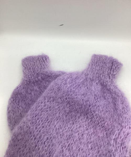 AMERICANDREAMS（アメリカンドリーム）AMERICANDREAMS (アメリカンドリーム) ニットプルオーバー パープル サイズ:Sの古着・服飾アイテム