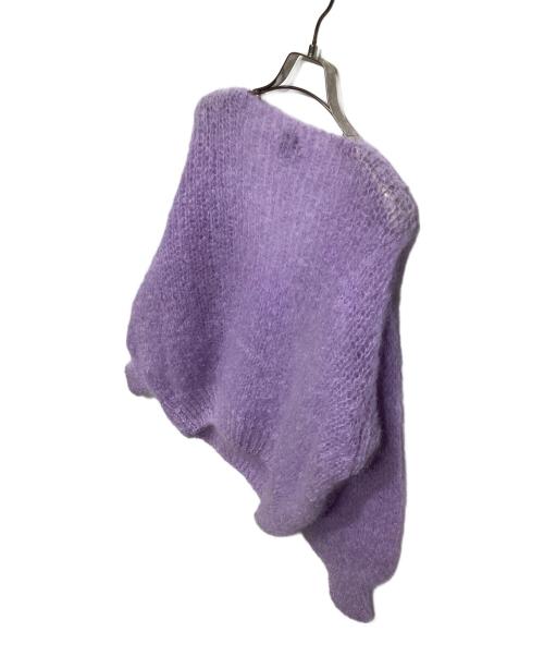AMERICANDREAMS（アメリカンドリーム）AMERICANDREAMS (アメリカンドリーム) ニットプルオーバー パープル サイズ:Sの古着・服飾アイテム