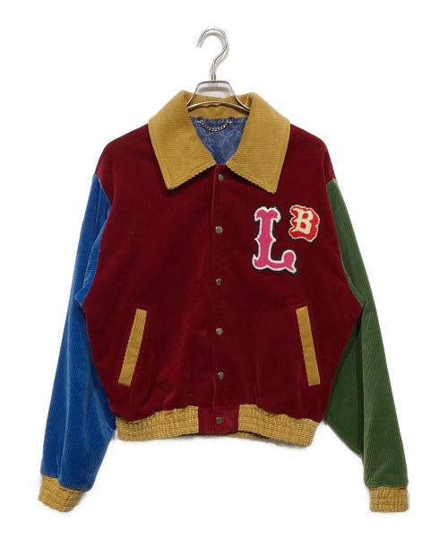 CHARLES JEFFREY LOVERBOY（チャールズ ジェフリー ラバーボーイ）CHARLES JEFFREY LOVERBOY (チャールズ ジェフリー ラバーボーイ) クレイジーパターン コーデュロイジャケット マルチカラー サイズ:XSの古着・服飾アイテム