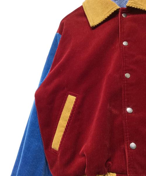 CHARLES JEFFREY LOVERBOY（チャールズ ジェフリー ラバーボーイ）CHARLES JEFFREY LOVERBOY (チャールズ ジェフリー ラバーボーイ) クレイジーパターン コーデュロイジャケット マルチカラー サイズ:XSの古着・服飾アイテム