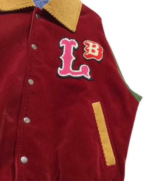 CHARLES JEFFREY LOVERBOY（チャールズ ジェフリー ラバーボーイ）CHARLES JEFFREY LOVERBOY (チャールズ ジェフリー ラバーボーイ) クレイジーパターン コーデュロイジャケット マルチカラー サイズ:XSの古着・服飾アイテム