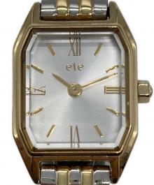 ete（エテ）の古着「オクタゴンフェイス 2Way ウォッチ」｜シルバー×ゴールド（色）