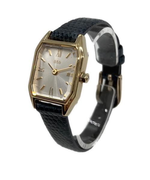 ete（エテ）ete (エテ) オクタゴンフェイス 2Way ウォッチ シルバー×ゴールド（色）の古着・服飾アイテム