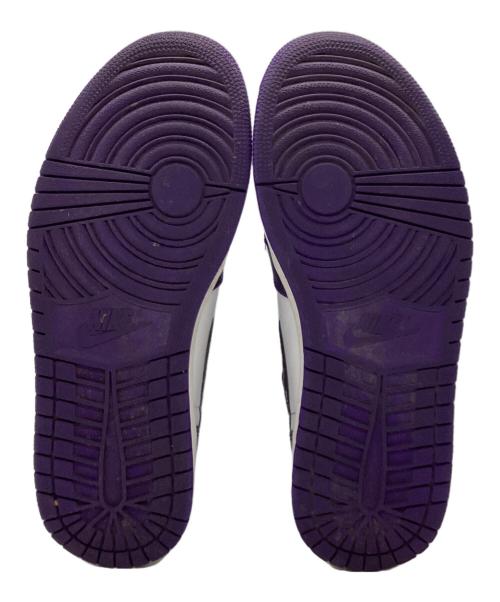 NIKE（ナイキ）NIKE (ナイキ) Air Jordan 1 Retro High OG パープル×ホワイト サイズ:27の古着・服飾アイテム