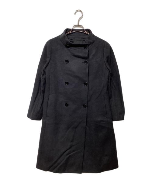 UNTITLED（アンタイトル）UNTITLED (アンタイトル) ダブルブレストロングコート グレー サイズ:1の古着・服飾アイテム