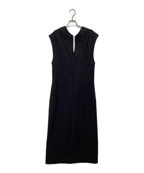 CURRENTAGE（カレンテージ）CURRENTAGE (カレンテージ) ウールロングワンピース　A2503FA 241 ブラック サイズ:-の古着・服飾アイテム