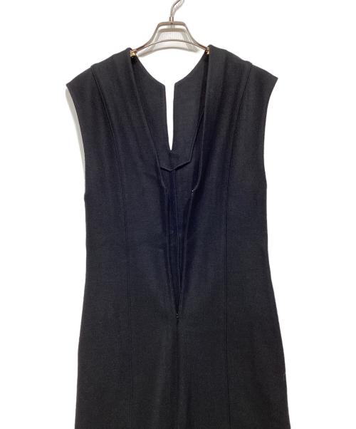CURRENTAGE（カレンテージ）CURRENTAGE (カレンテージ) ウールロングワンピース　A2503FA 241 ブラック サイズ:-の古着・服飾アイテム